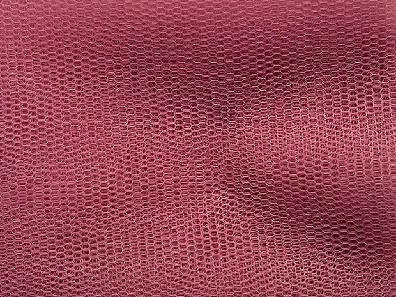 Bright Pink Plain Net Fabric Minimalist unclassified dresses