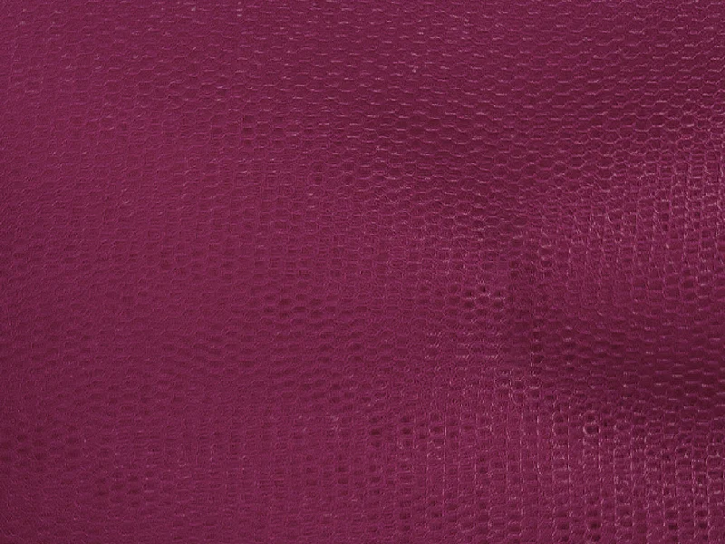 Dark Magenta Plain Net Fabric Summer unclassified dresses