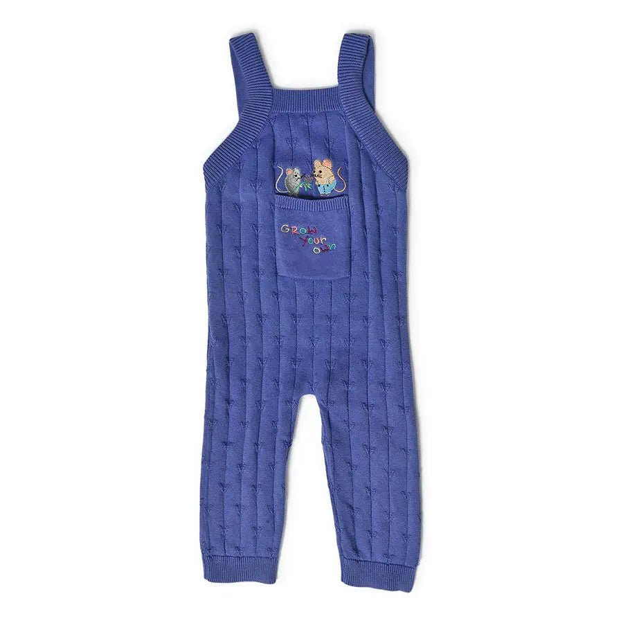 Grow Kind Peri Knitted Dungaree