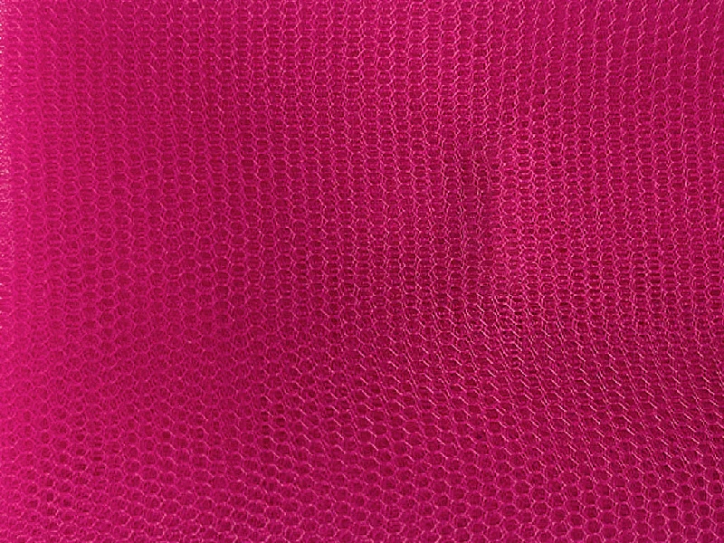 Hot Pink Plain Net Fabric High-end unclassified dresses