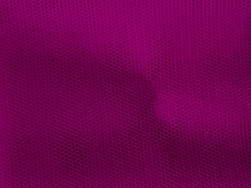 Magenta Plain Net Fabric Short unclassified dresses