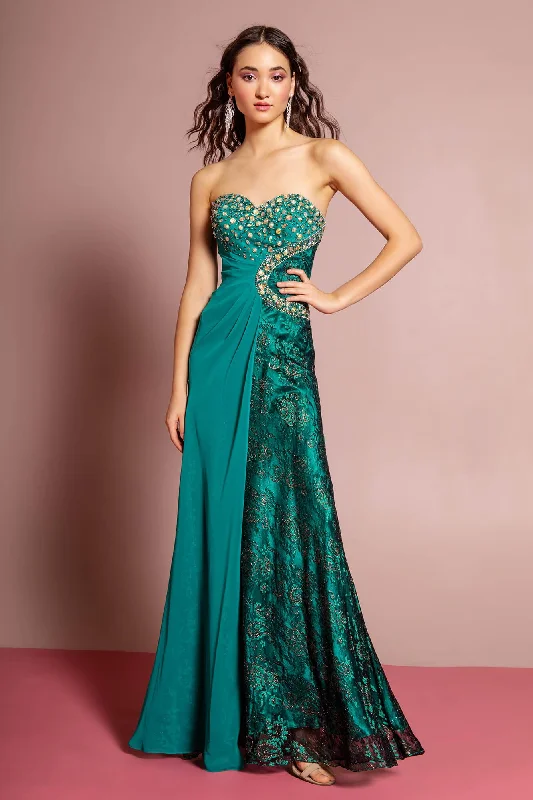 Prom Long Strapless Sweetheart Formal Evening Dress Sale Boho party dresses