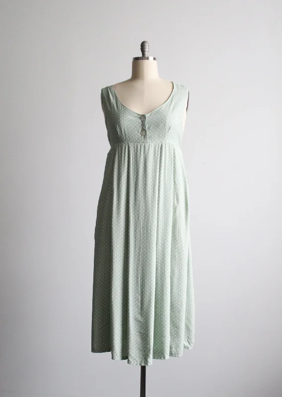 sage dot sundress Engagement unclassified dresses