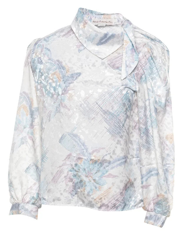 Floral Blouse - M Date night floral dresses