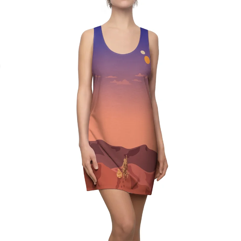 Tatooine Pattern Dress, Star Wars Costume Chic floral dresses