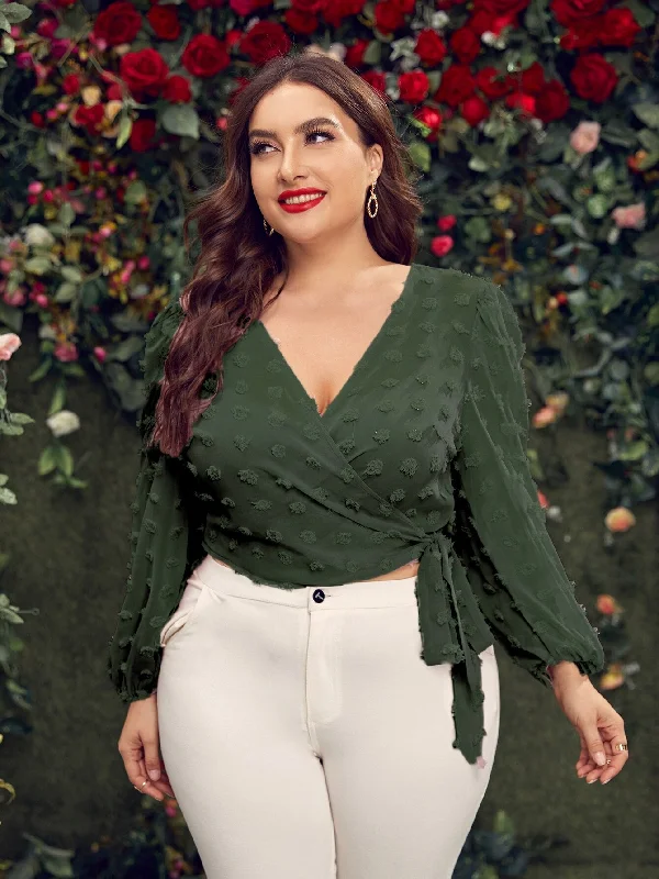 Large Plus Size 4XL Peplum Tops Women Autumn Winter 2023 V Neck Casual Blouses Long Sleeve Clothing Oversized Ladies T Shirt